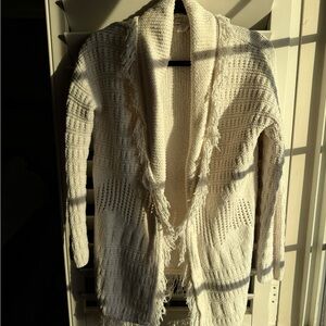Sincerely Jules Cream Textured Cardigan